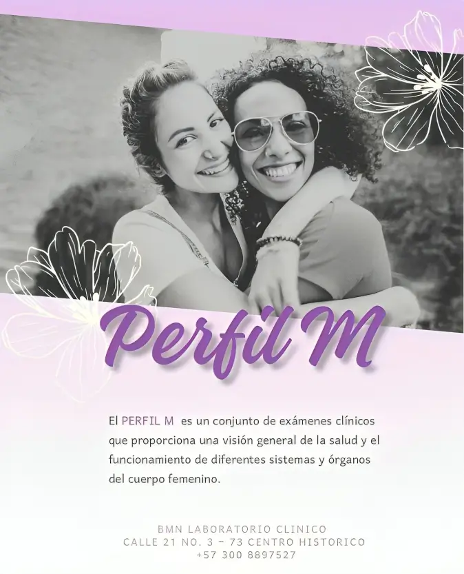 Chequeos clinicos de la mujer en BMN Laboratorio clinico